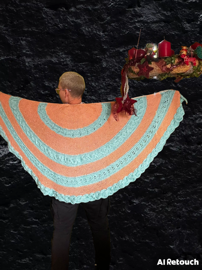 Jubilee – a shawl of the slightly more challenging kind