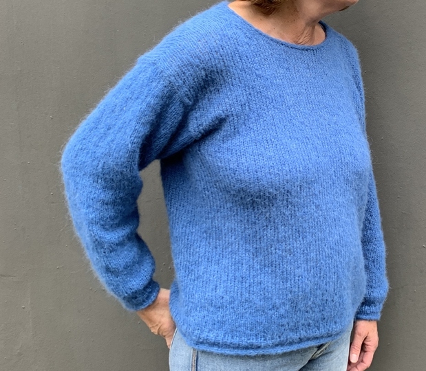 Strickanleitung Pullover Tilda Größe 36 – 48 Damen