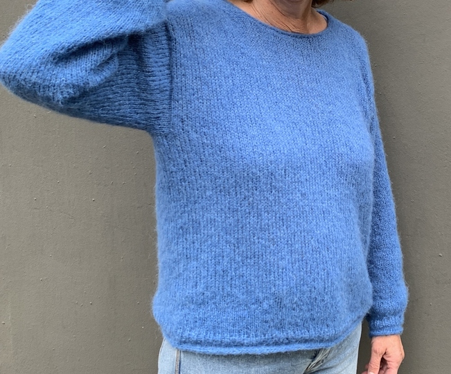Strickanleitung Pullover Tilda Größe 36 – 48 Damen