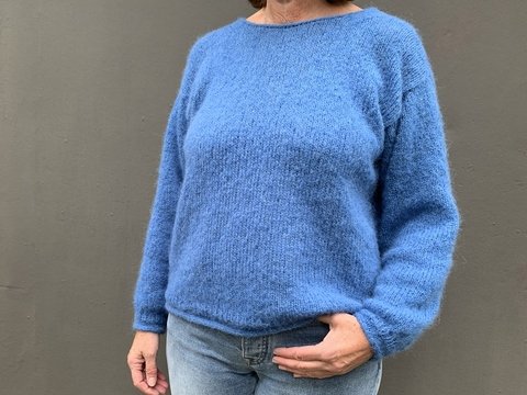 Strickanleitung Pullover Tilda Größe 36 – 48 Damen