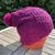 Einfache Strickmütze "Beerenzauber"