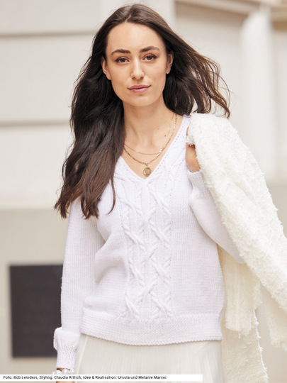 Dekolleté-Schmeichler: Pulli mit V-Ausschnitt