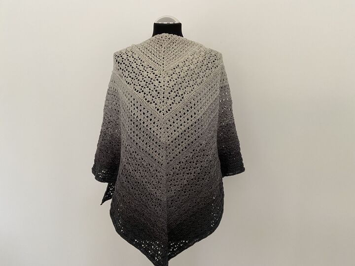 Häkelanleitung - Tuch "Trekant"