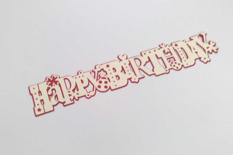 Happy Birthday Band Plotterdatei SVG DXF FCM