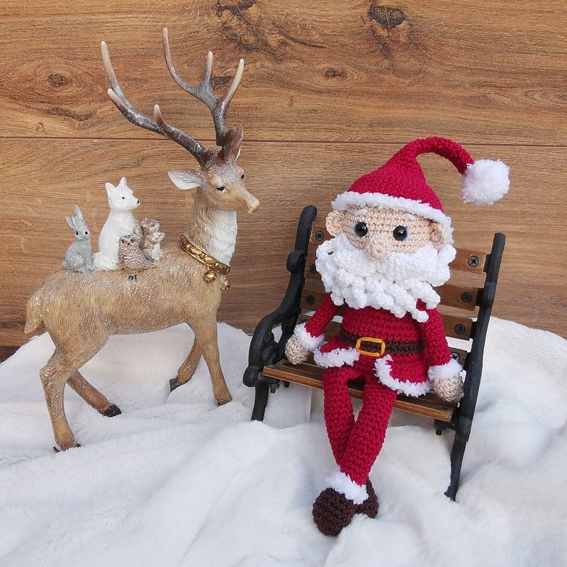 Mr. SANTA - Häkelanleitung Weihnachtsmann