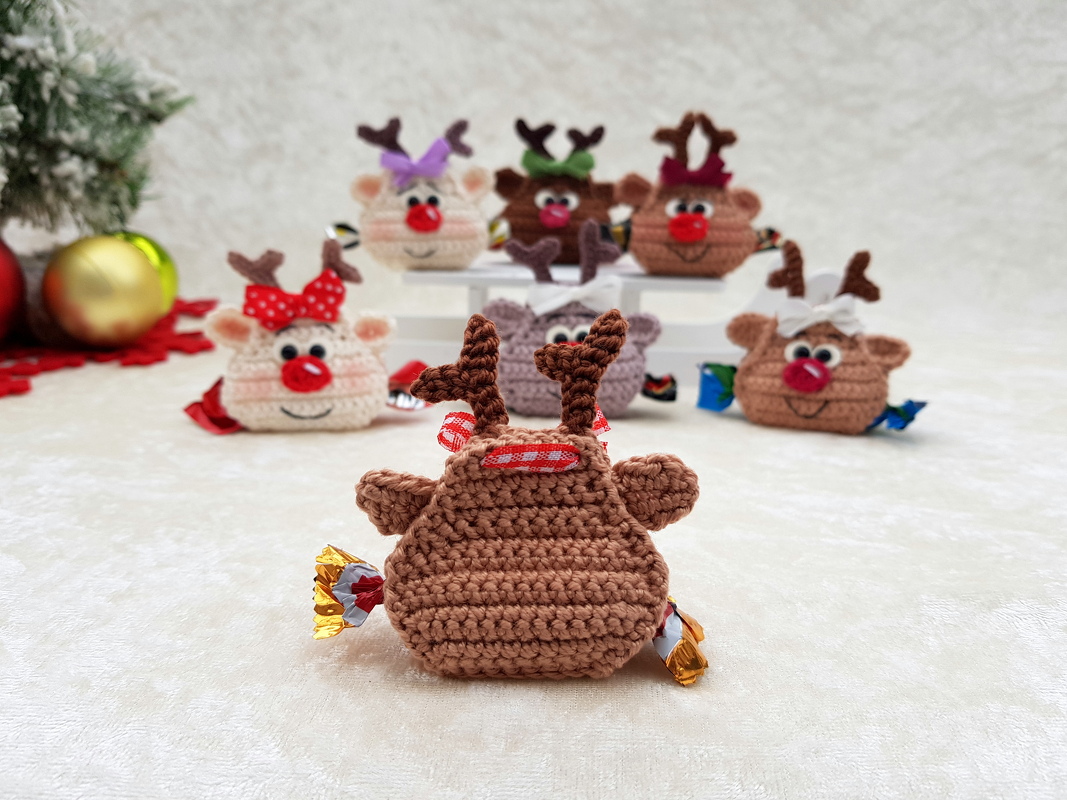 Häkelanleitung - Süßer Elchi / Perfekt für kreative Geschenke