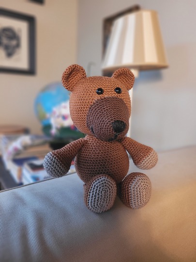 Häkelanleitung für Teddy