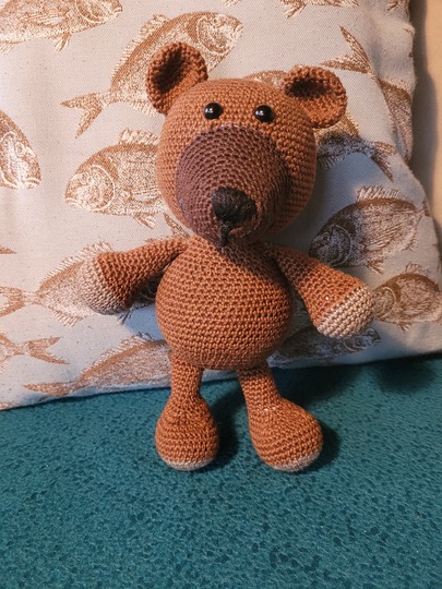 Häkelanleitung für Teddy