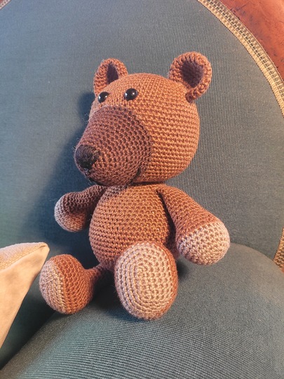 Häkelanleitung für Teddy