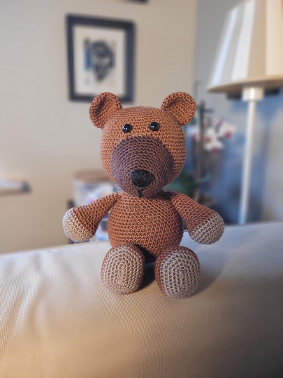 Häkelanleitung für Teddy