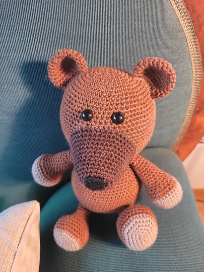 Häkelanleitung für Teddy