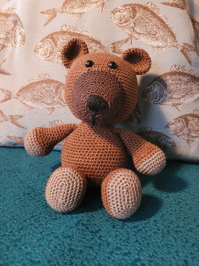 Häkelanleitung für Teddy