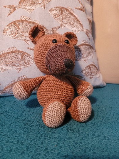 Häkelanleitung für Teddy