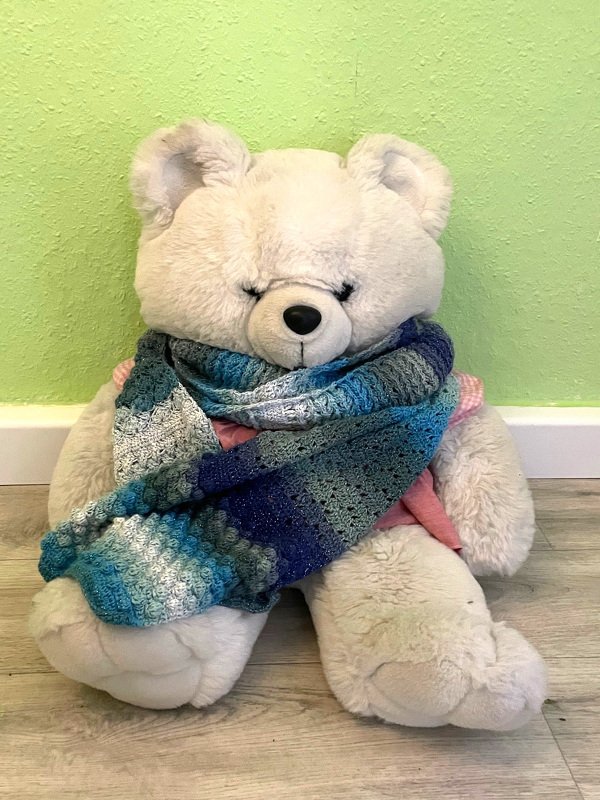 Geburtstagsschal "Natalis 2.0" - jedes Stück ein Unikat, keinen gibt's 2x - Bild 15