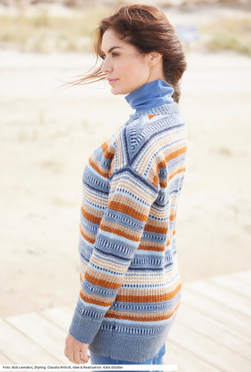 Cardigan im Mustermix