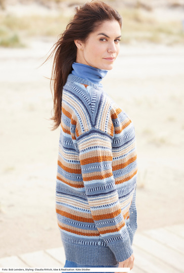 Cardigan im Mustermix