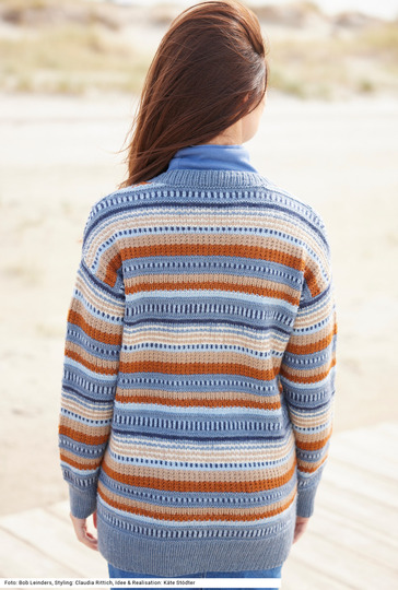 Cardigan im Mustermix