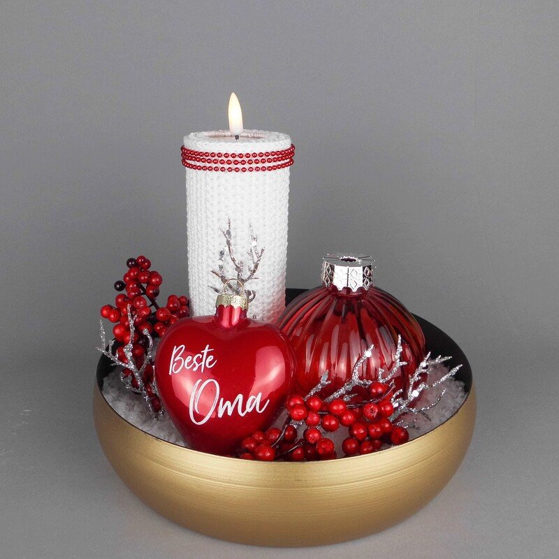 Tea light holder - easy to crochet Christmas decoration - Image 8