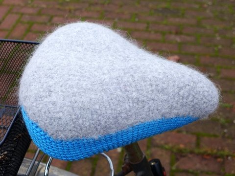 Filzbezug für Fahrradsattel