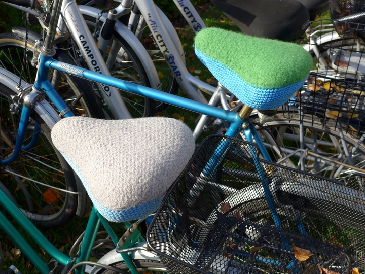 Filzbezug für Fahrradsattel