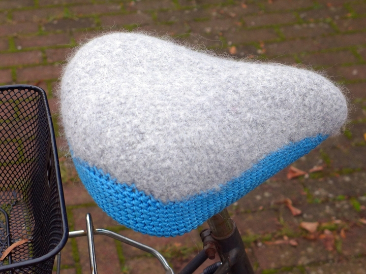 Filzbezug für Fahrradsattel