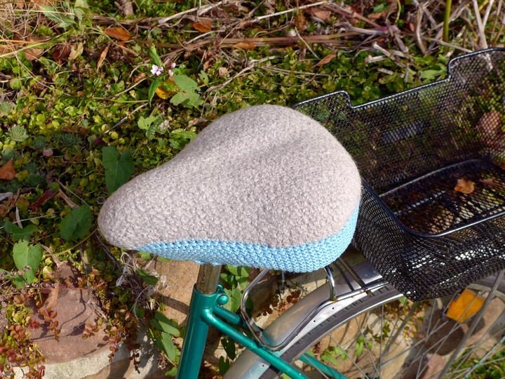 Filzbezug für Fahrradsattel
