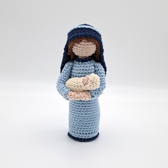 Krippenfiguren - Heilige Familie