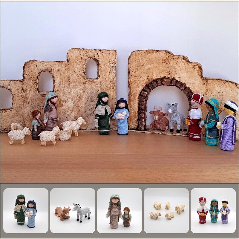 Nativity Scene - Ox and Donkey - Image 7