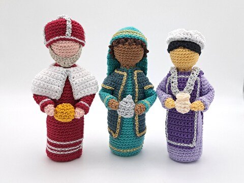 Krippenfiguren - Hl. drei Könige