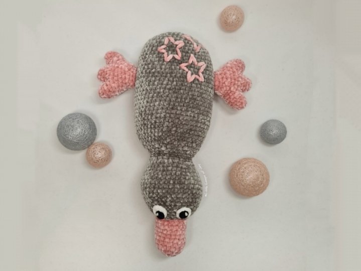Häkelanleitung Amigurumi Sternenente "Gary"