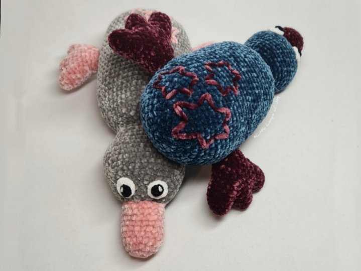 Häkelanleitung Amigurumi Sternenente "Gary"