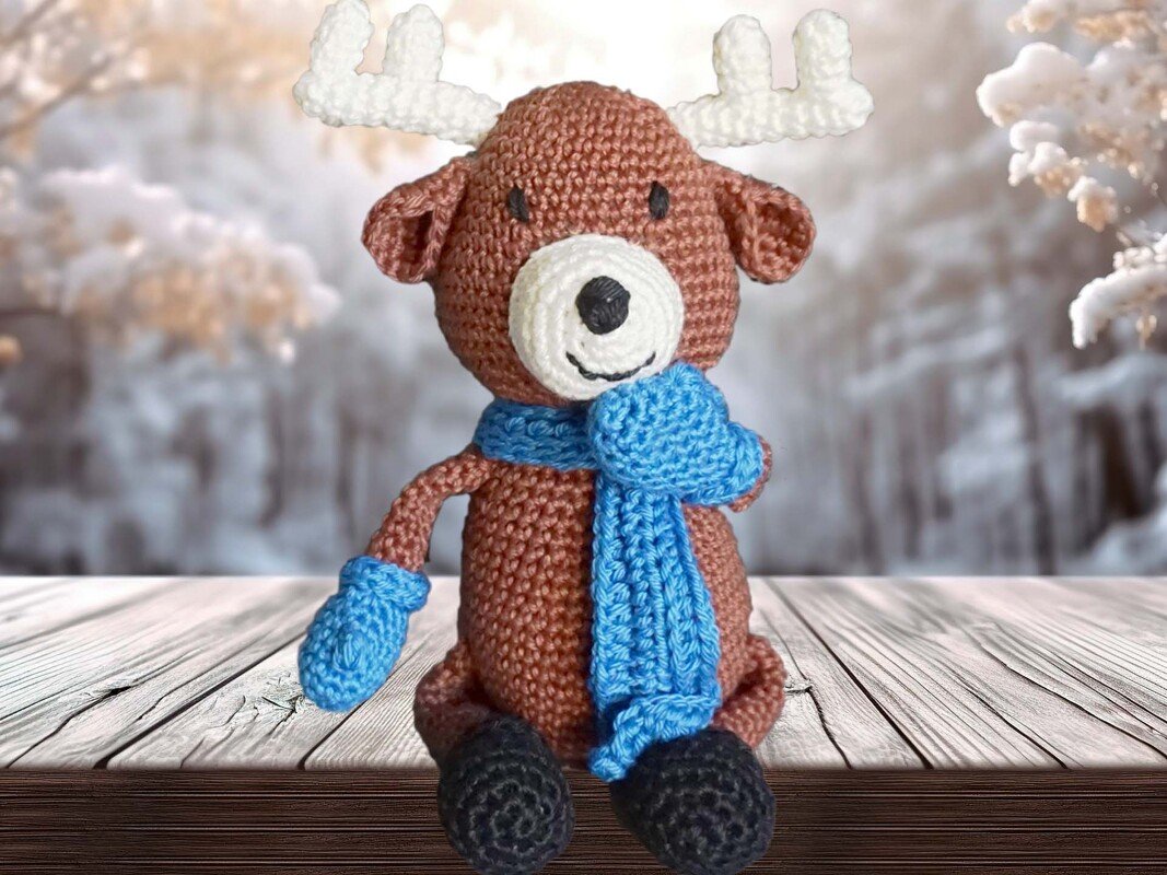 Crochet pattern: Xmas moos Loki - Image 2