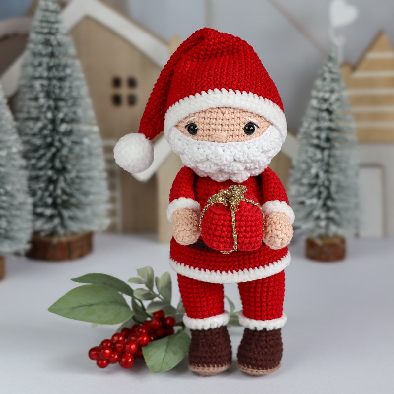 Häkelanleitung Weihnachtsmann - Bild 3