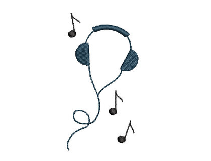 Stickdatei Kopfhörer 72x82mm