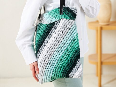 TASCHE MANU, gestrickt