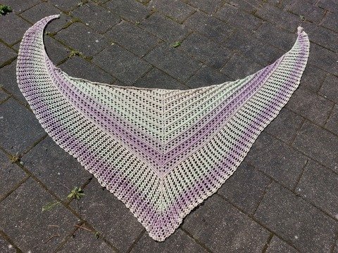 Häkelanleitung Dreieckstuch Ipara