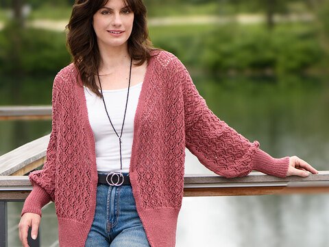 Strickanleitung Damenjacke "Merino Extrafein" 765044