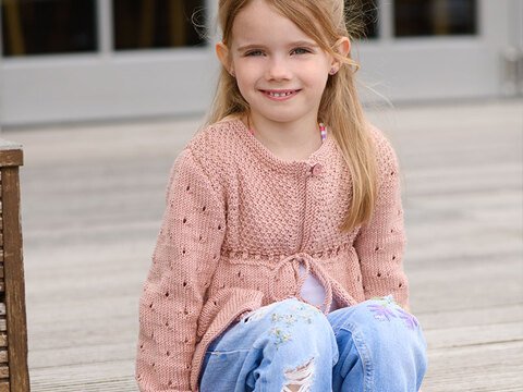 Strickanleitung Kinderjacke "Milano" 765100