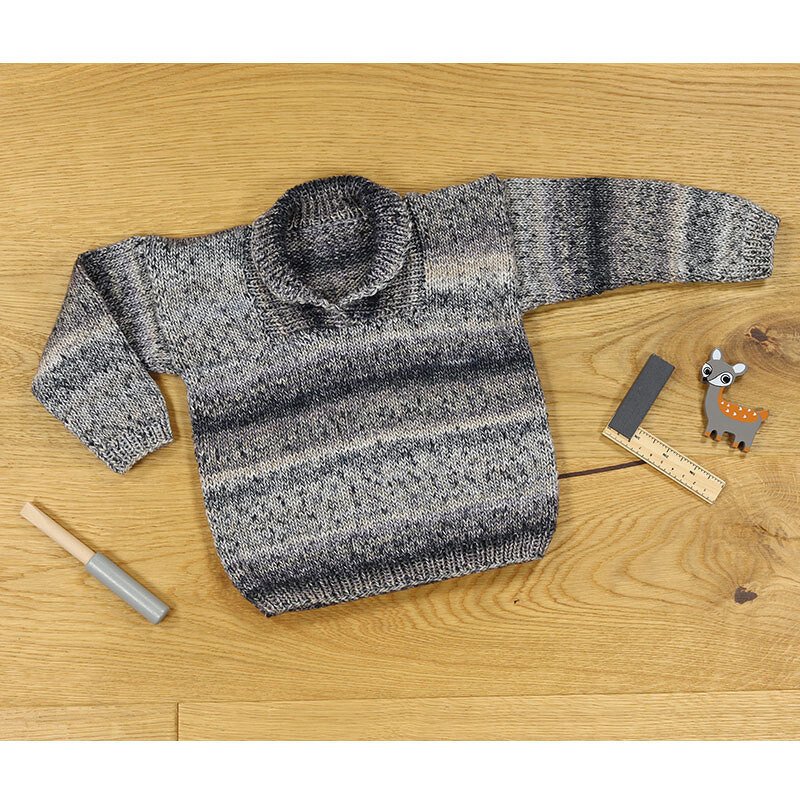 Strickanleitung Kinderpullover "Messina" 765123 - Bild 2