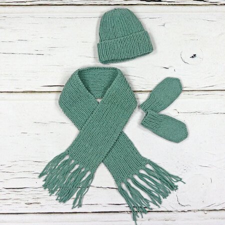 Blue's Clues Kinder Mützen-Set Mit Handschuhen - Winter Set