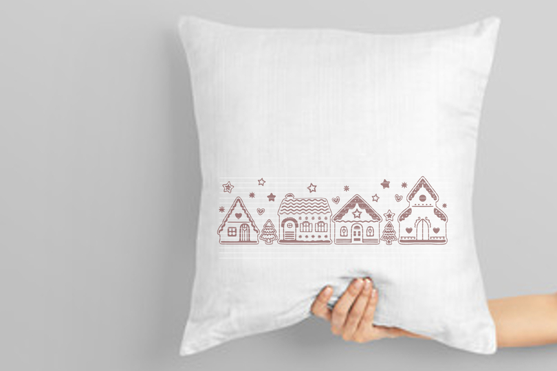 Weihnachtsdorf Plotterdatei SVG DXF FCM