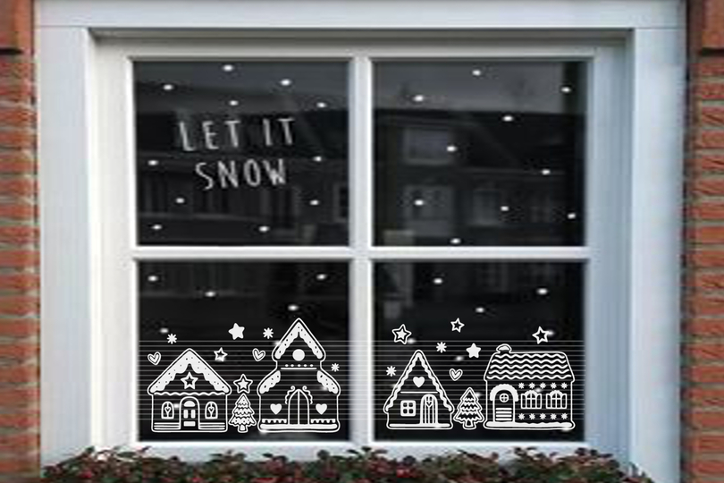 Weihnachtsdorf Plotterdatei SVG DXF FCM