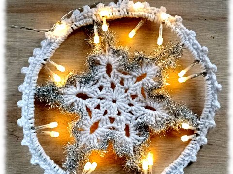 Mandala / Fensterbild Lichterzauber