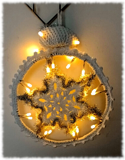 Mandala / Fensterbild Lichterzauber