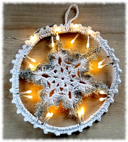 Mandala / Fensterbild Lichterzauber