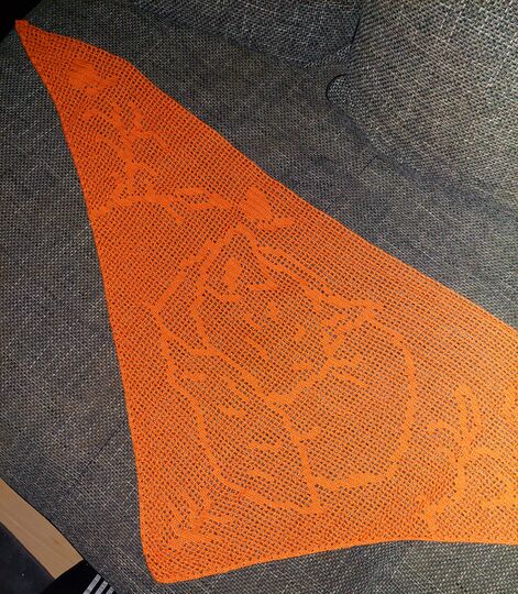 Anleitung Motivtuch Fuchs