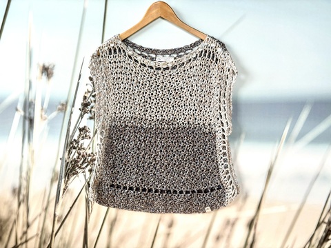 Häkelanleitung Slipover / Shirt "Marled Moon" | Size inclusive - 9 Größen