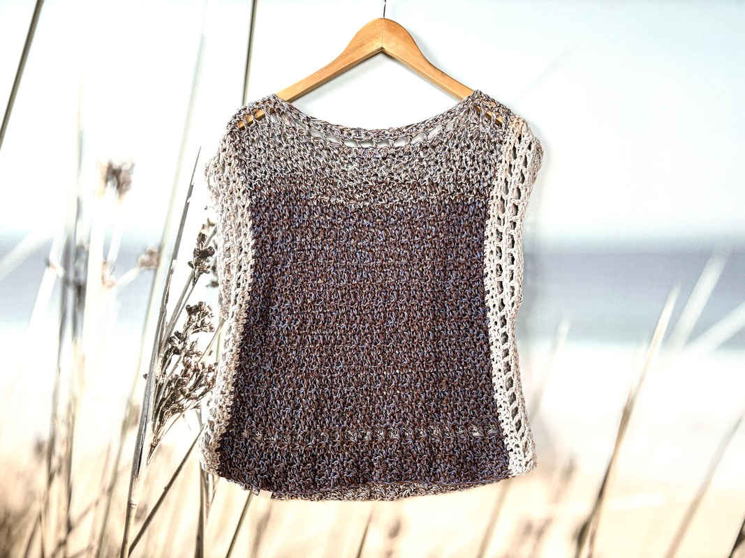 Häkelanleitung Slipover / Shirt "Marled Moon" | Size inclusive - 9 Größen - Bild 11