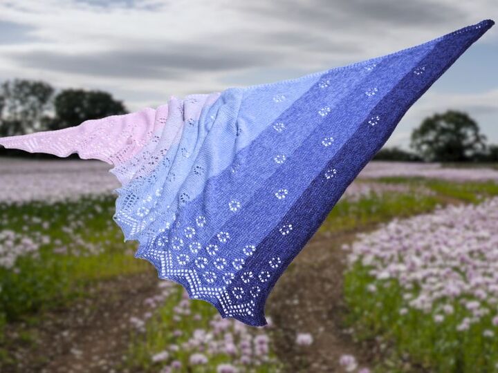 Strickanleitung Forget me not