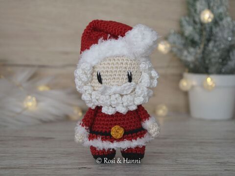 Häkelanleitung Mr Claus - Weihnachtsmann